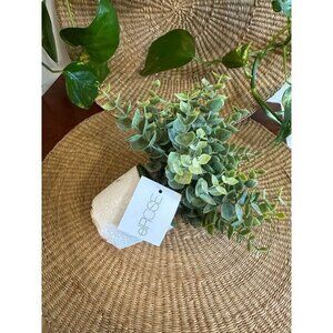 ElRose powdered Eucalyptus fake plant